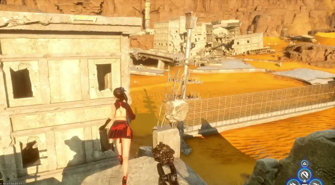 Stellar Blade Great Desert request and collectible overlap screenshot