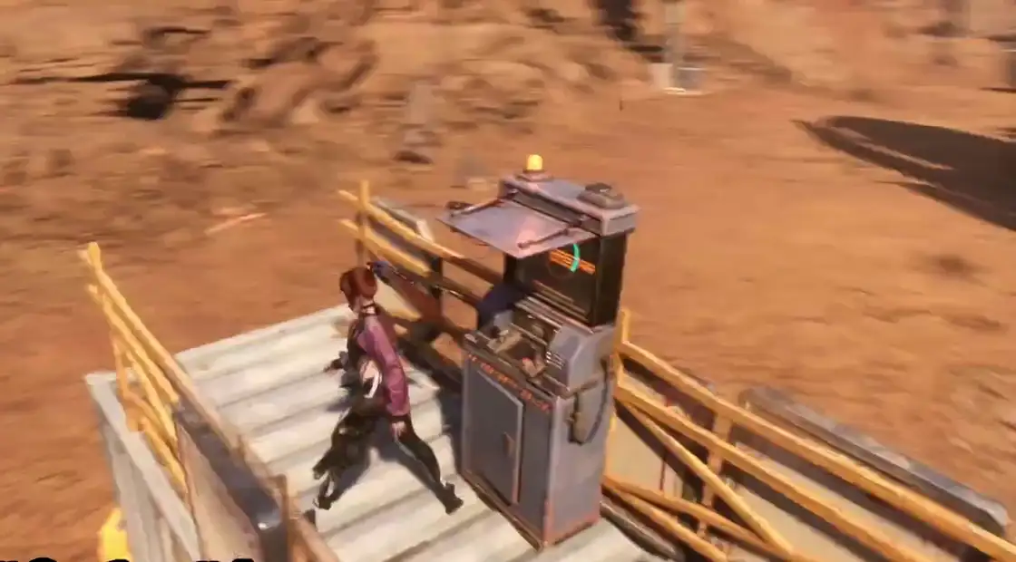Stellar Blade Wasteland open-zone collectible sweep screenshot